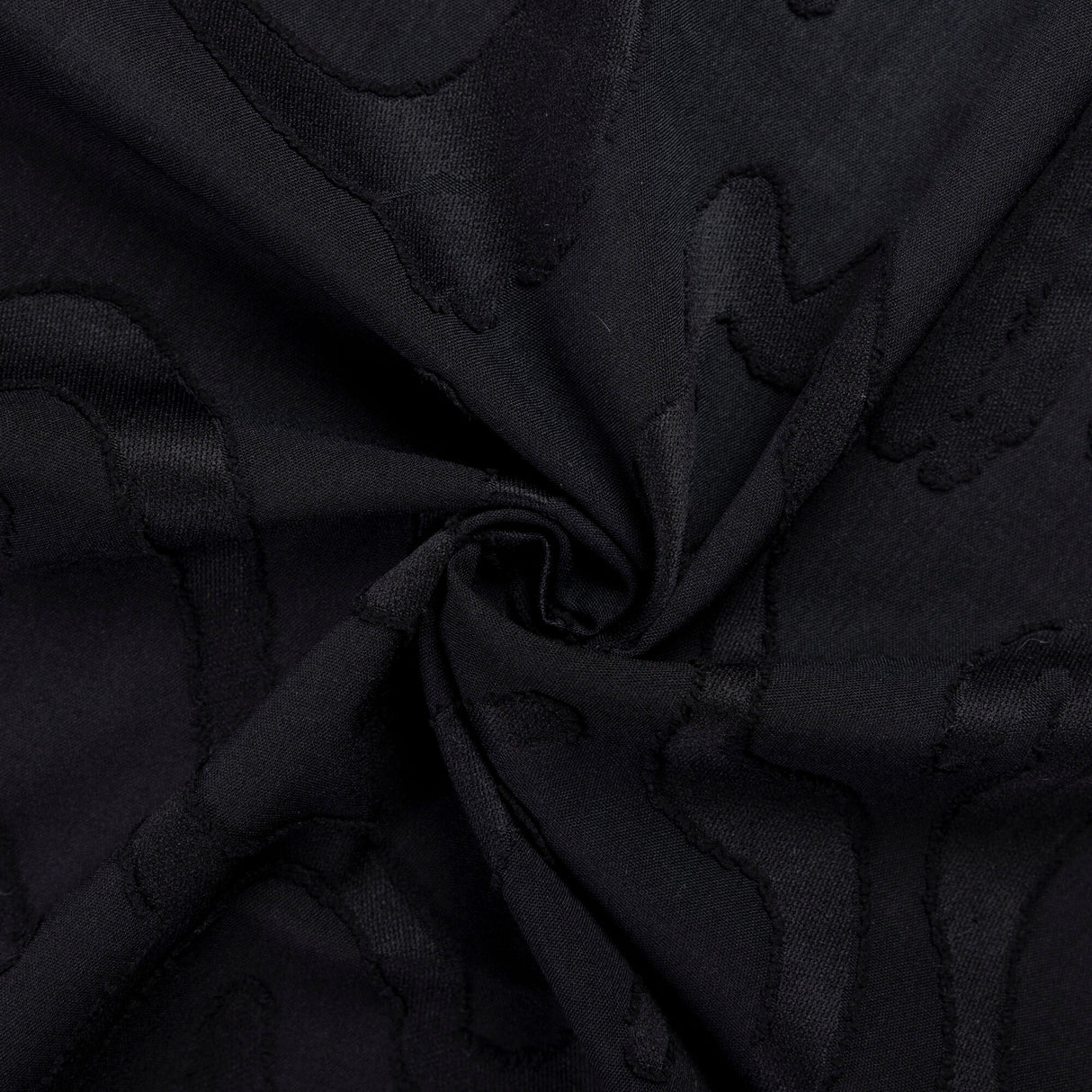 Jacquard 3D - Abstrait noir