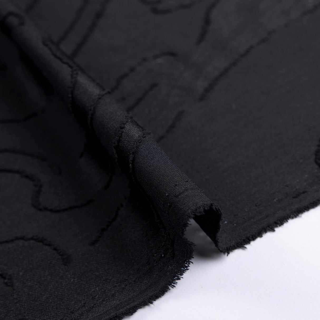 Jacquard 3D - Abstrait noir