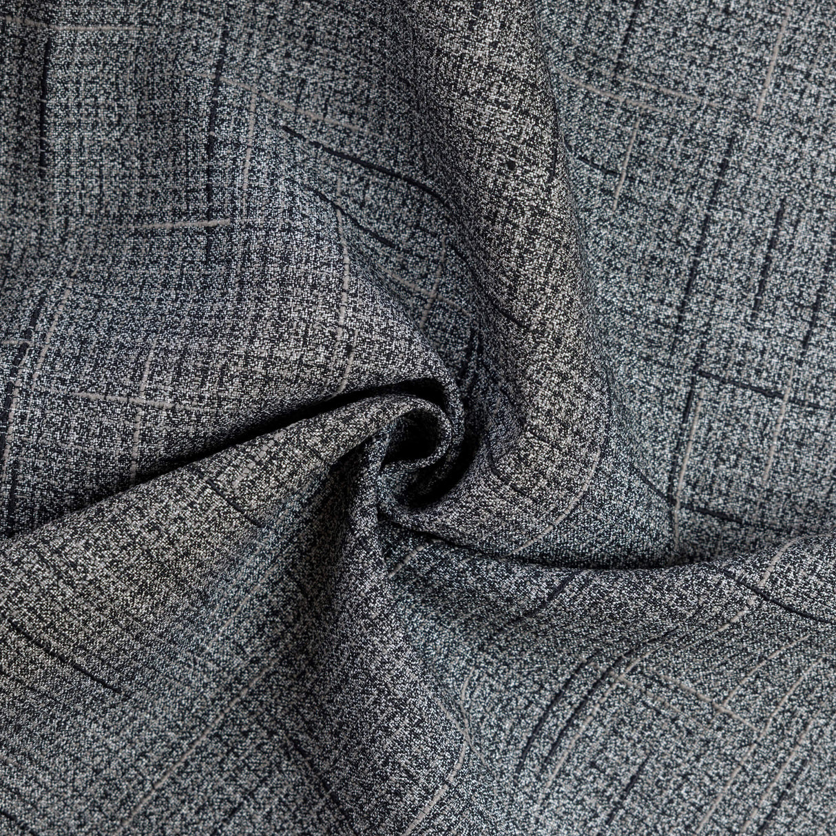 Tweed - Gris chiné graphique