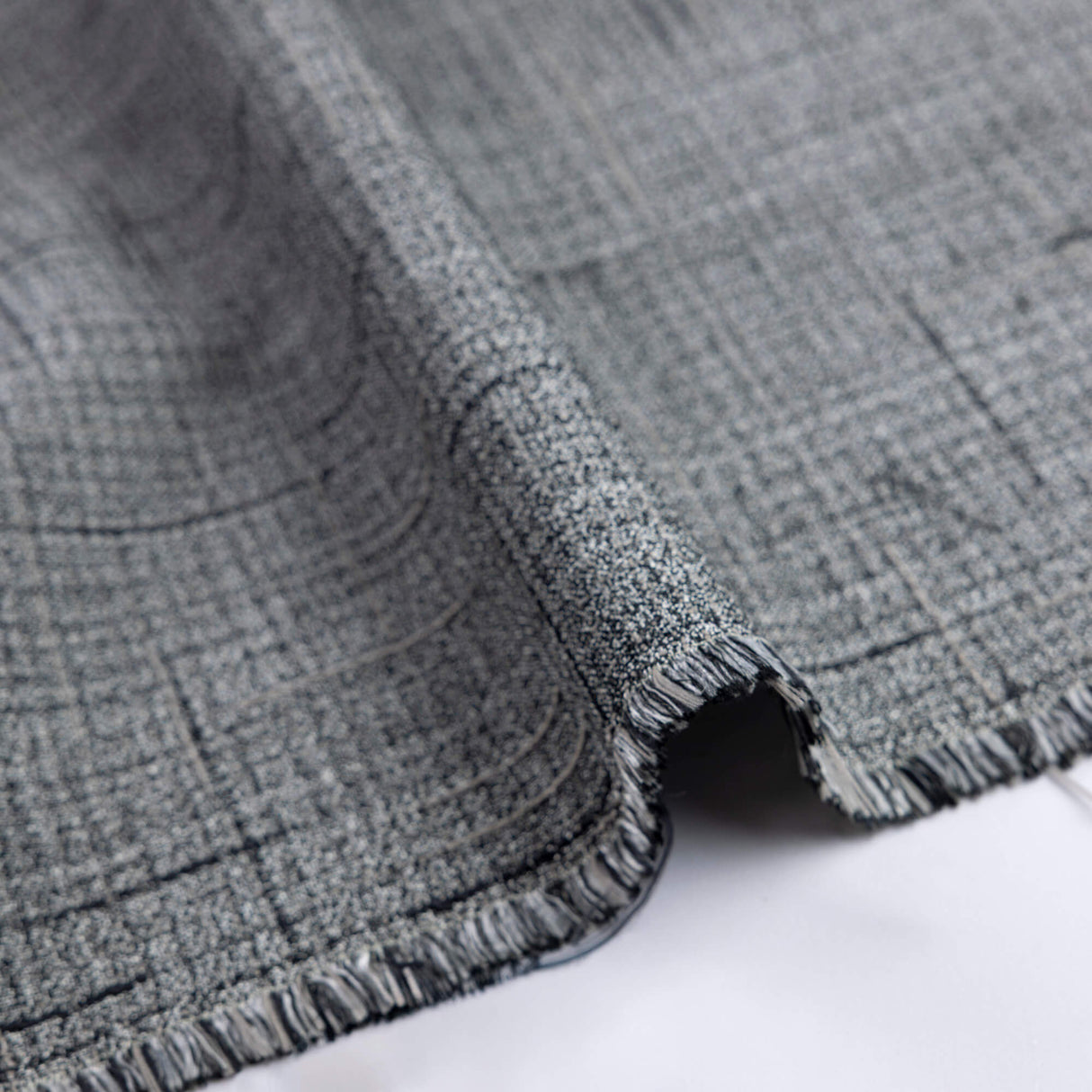 Tweed - Gris chiné graphique