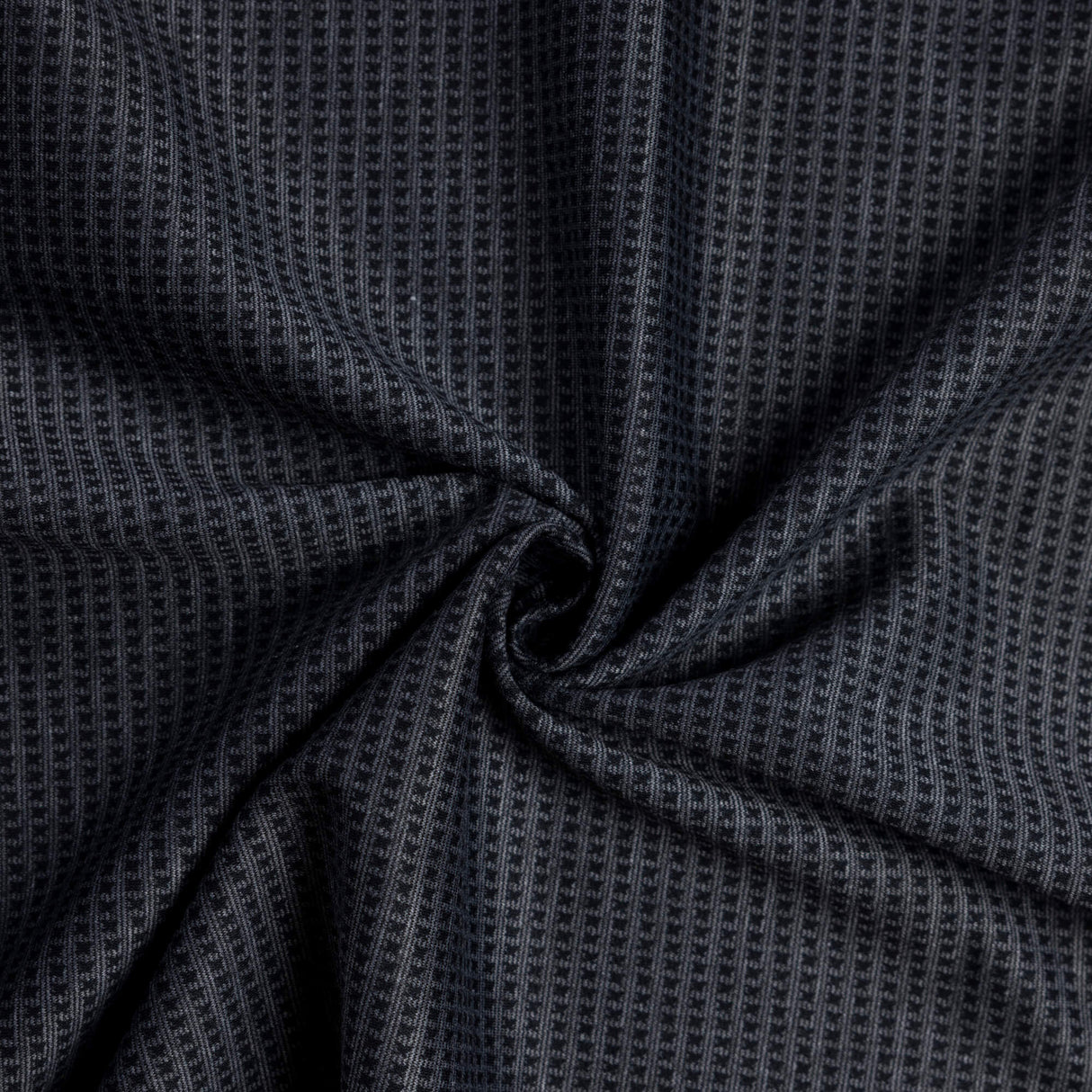 Maille Milano - Rayures graphiques gris anthracite