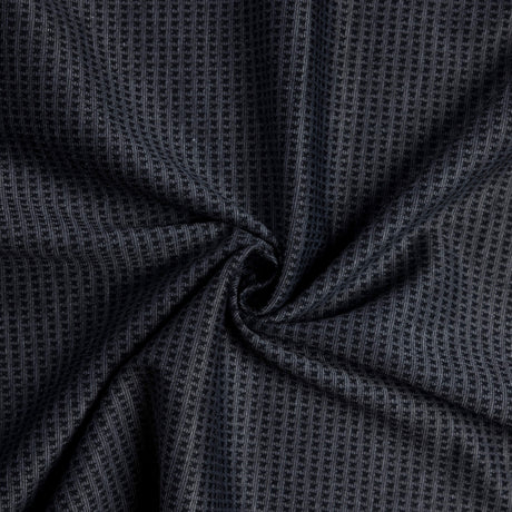 Maille Milano - Rayures graphiques gris anthracite