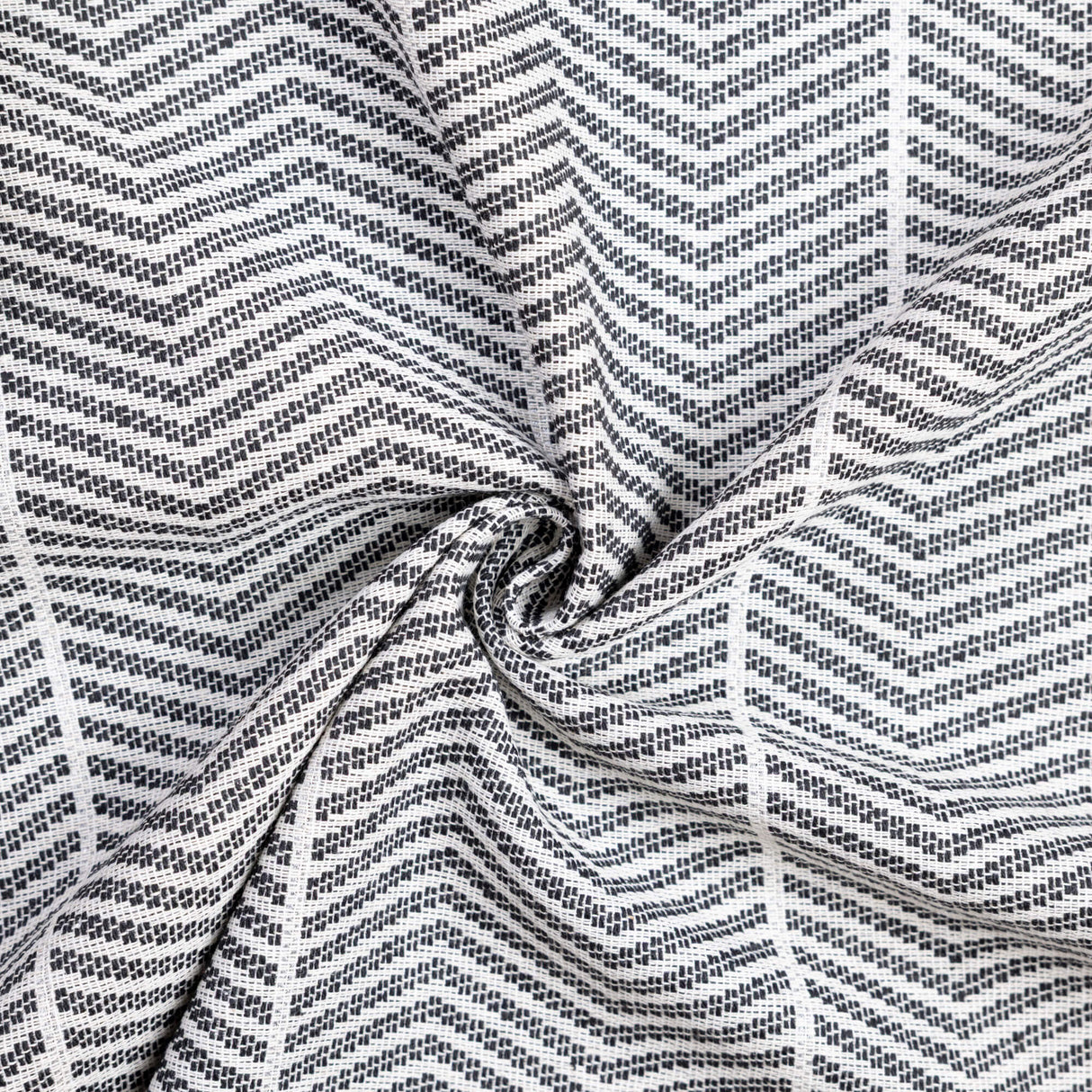 Jacquard - Chevron noir