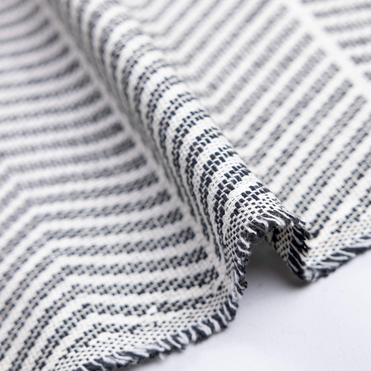 Jacquard - Chevron noir