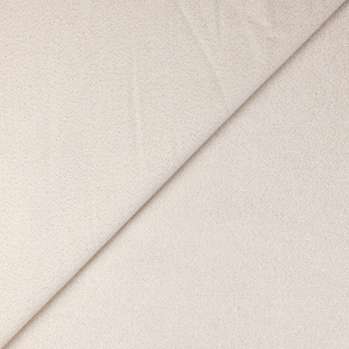 Tissu tailleur - Écru chiné irisé