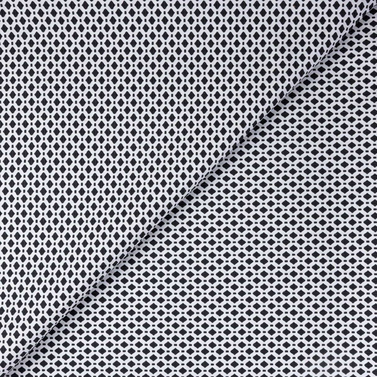 Jacquard - Losanges noirs