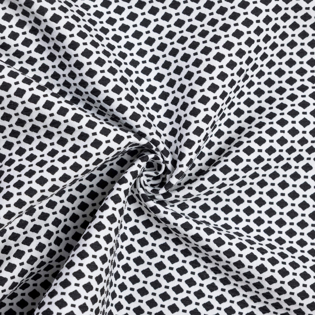 Jacquard - Losanges noirs