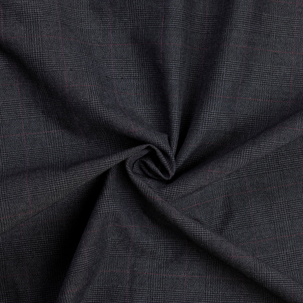Tissu tailleur - Prince-de-Galles anthracite