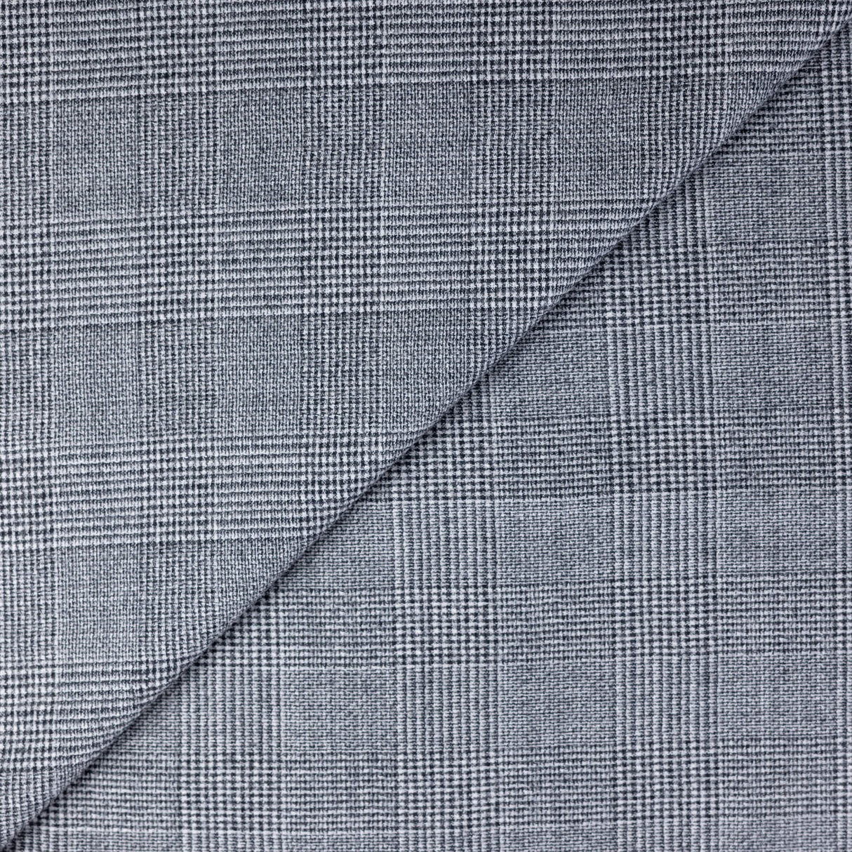 Tweed de laine - Prince-de-Galles gris