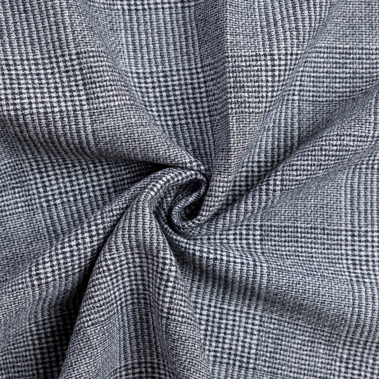 Tweed de laine - Prince-de-Galles gris