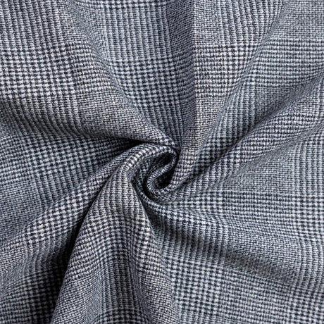 Tweed de laine - Prince-de-Galles gris