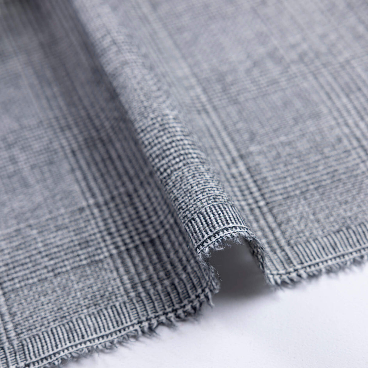 Tweed de laine - Prince-de-Galles gris