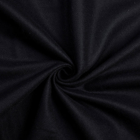 Drap de laine & angora léger - Noir