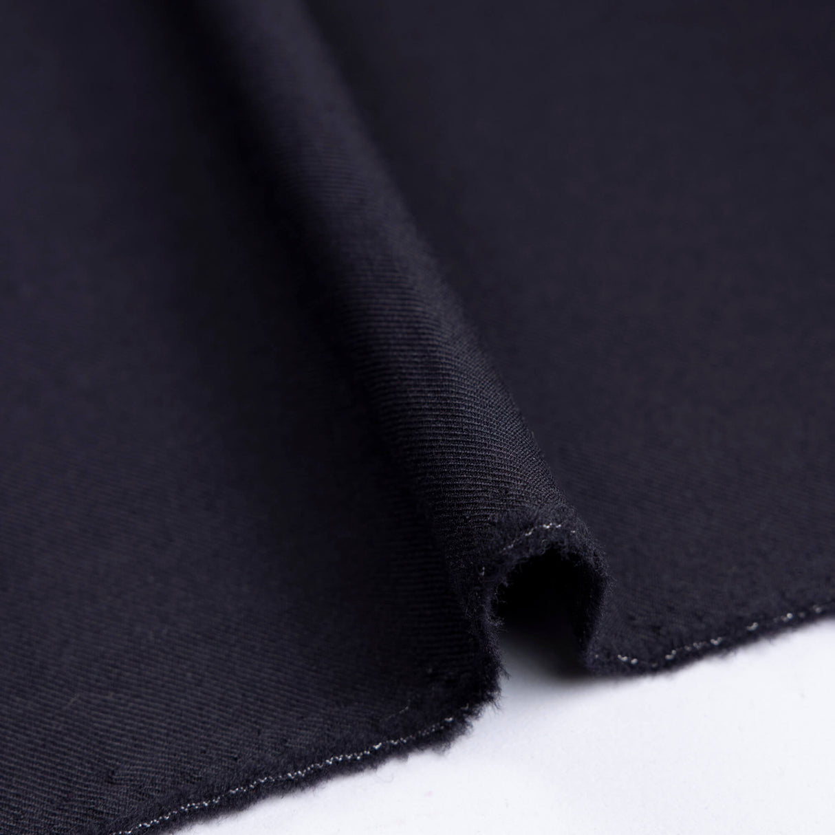 Gabardine de laine - Bleu nuit