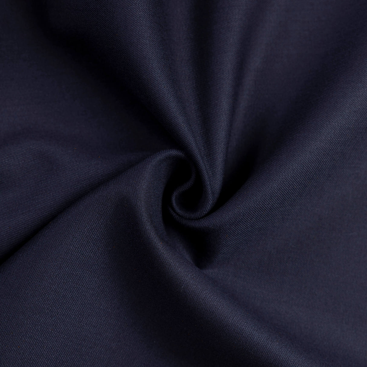 Gabardine double épaisseur laine & élasthanne - Bleu marine