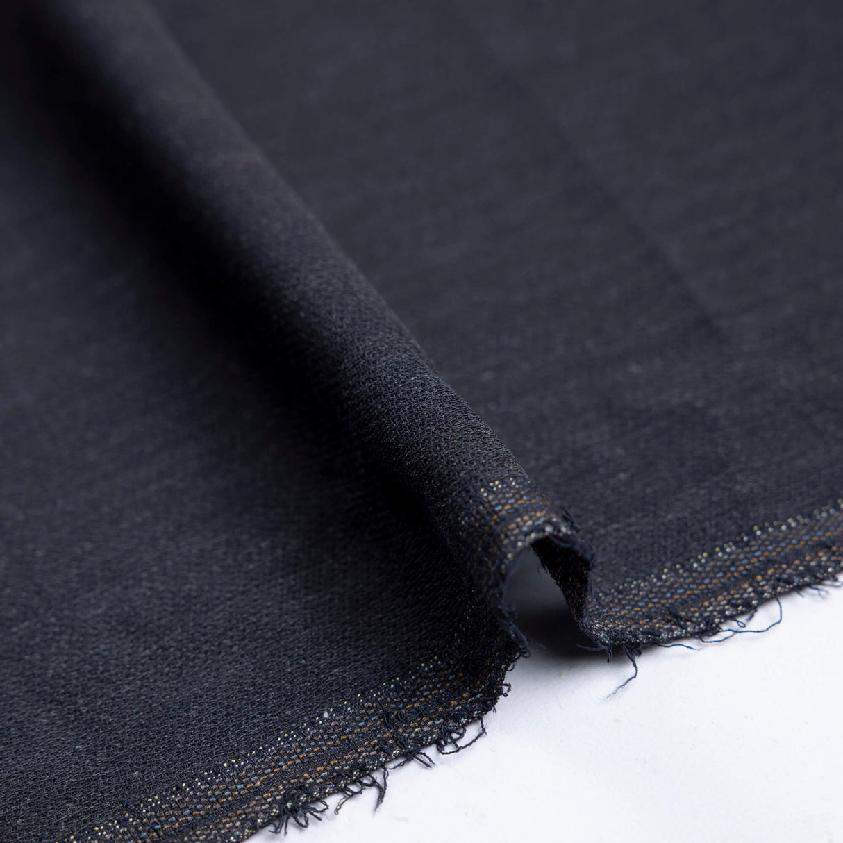 Tissu tailleur crêpe 100% laine - Gris anthracite