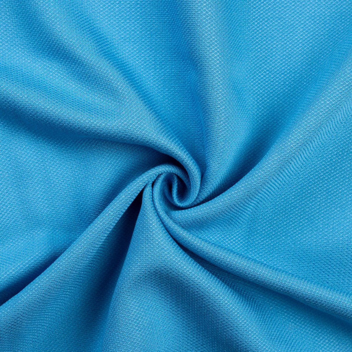 Piqué de viscose - Bleu piscine