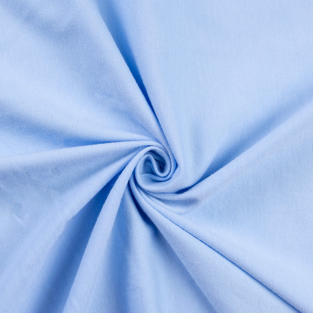 Jersey de viscose & élasthanne bi-stretch - Bleu ciel
