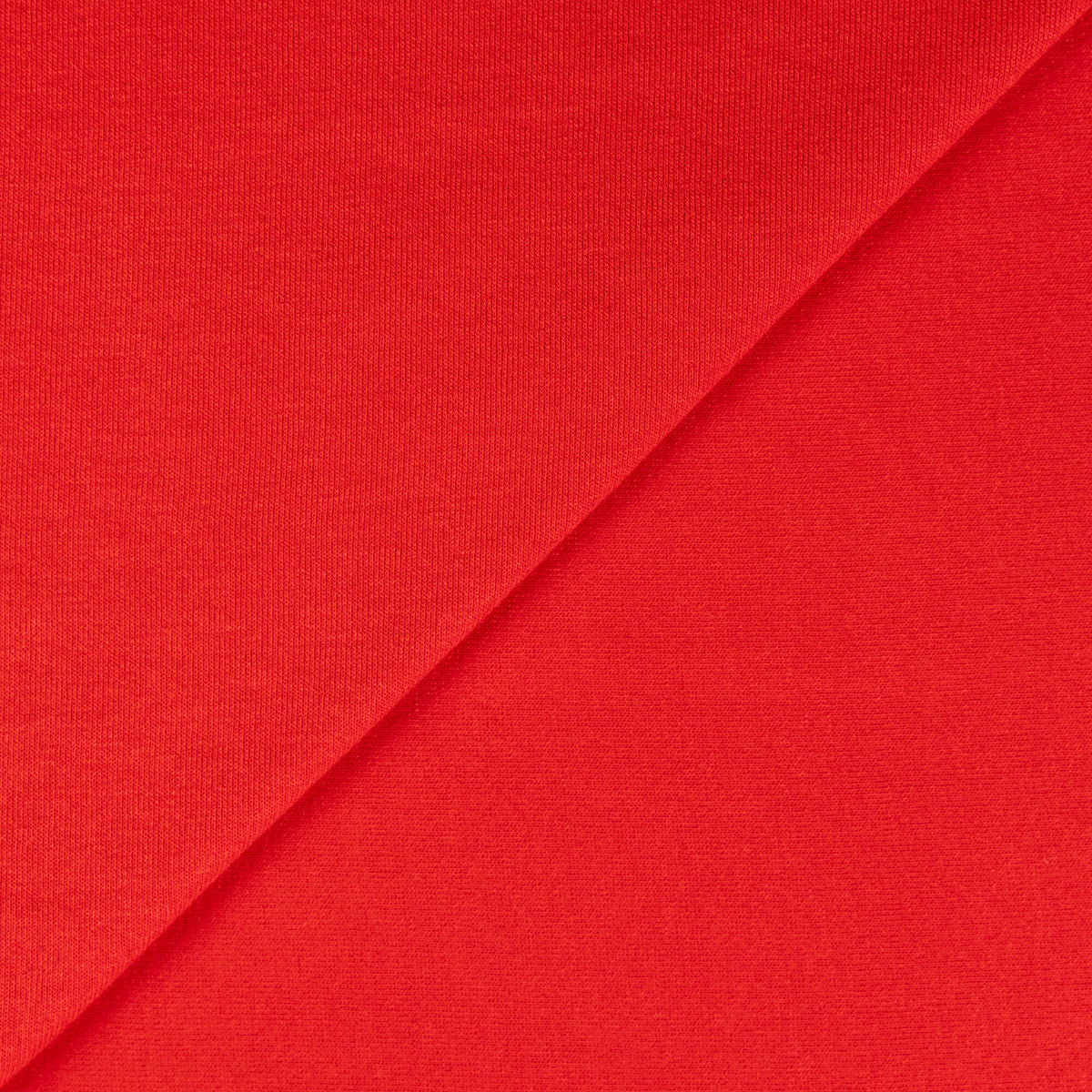 Jersey de viscose & élasthanne - Rouge vermillon