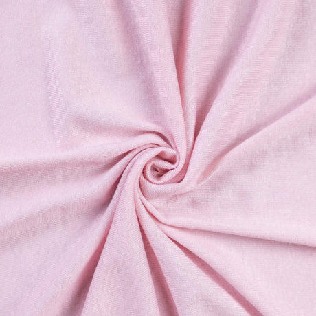 Jersey de viscose & élasthanne - Rose