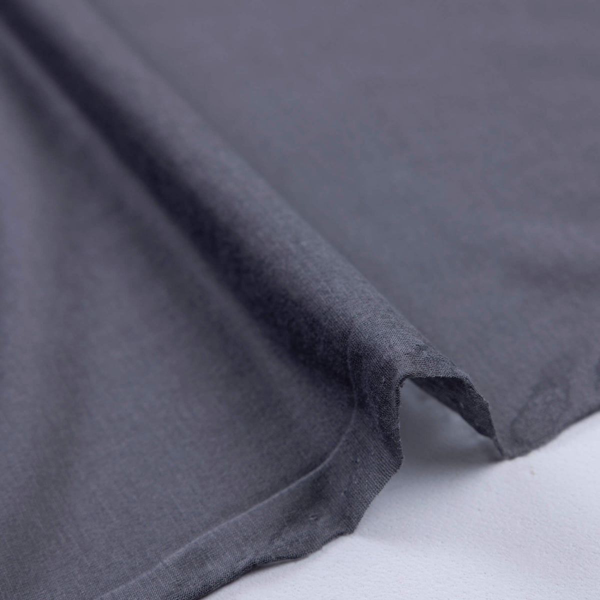 Jersey de modal & élasthanne très fin - Gris