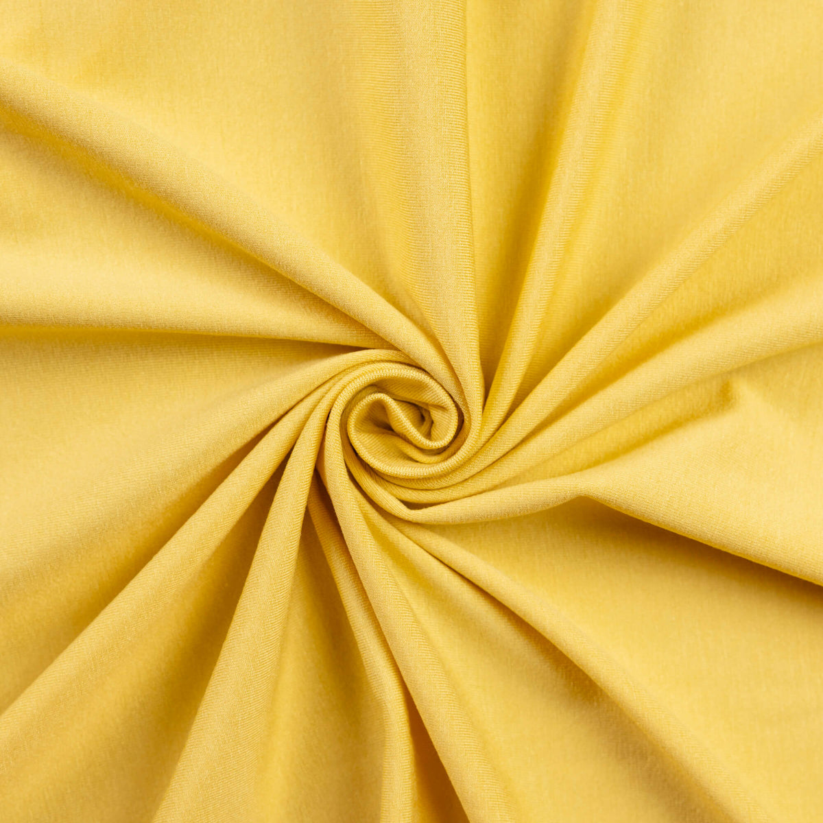 Jersey de viscose & élasthanne bi-stretch - Jaune