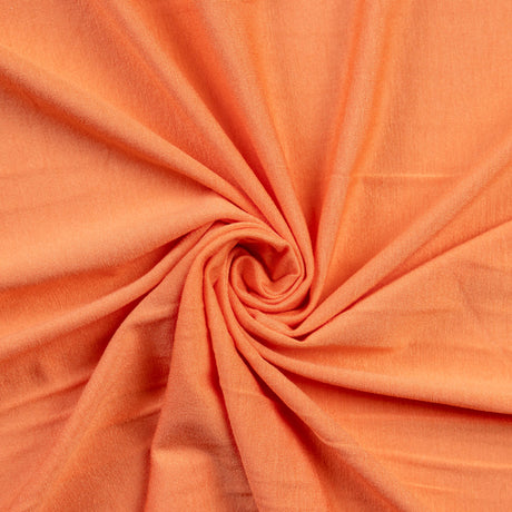 Jersey de viscose & élasthanne bi-stretch - Papaye