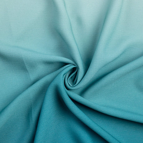 Crêpe crinkle - Turquoise