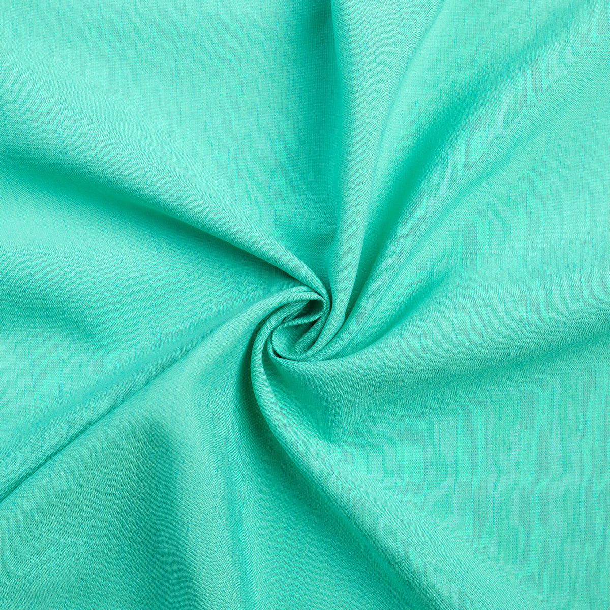 Étoffe lin & viscose - Turquoise