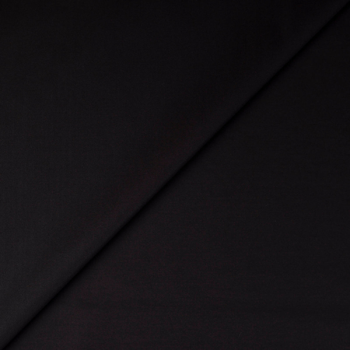 Popeline 100% coton - Noir