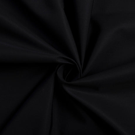 Popeline 100% coton - Noir