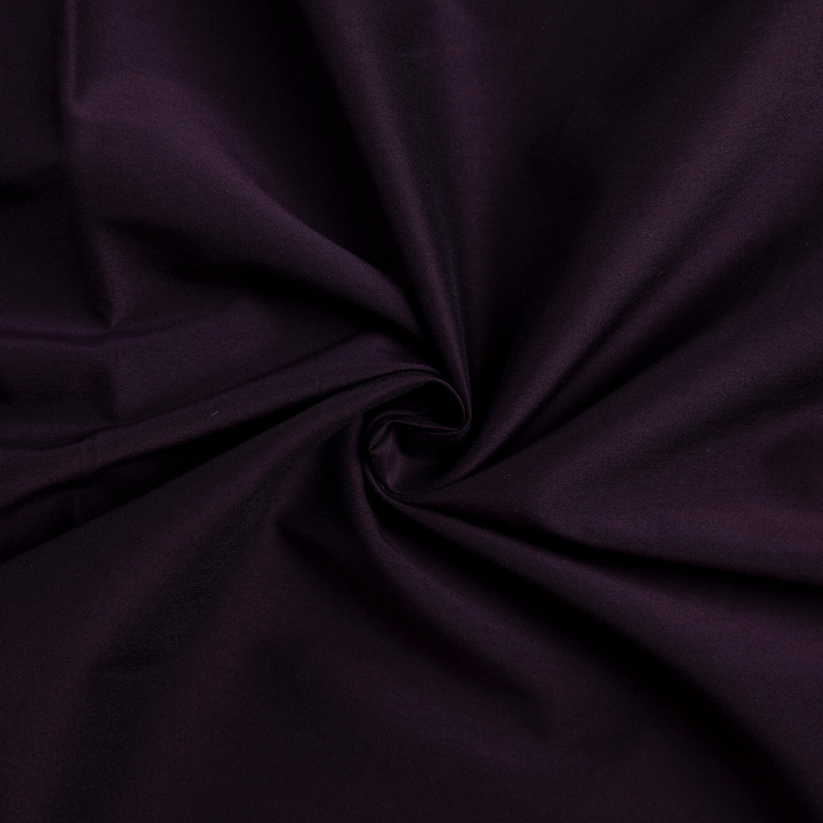 Popeline 100% coton - Aubergine