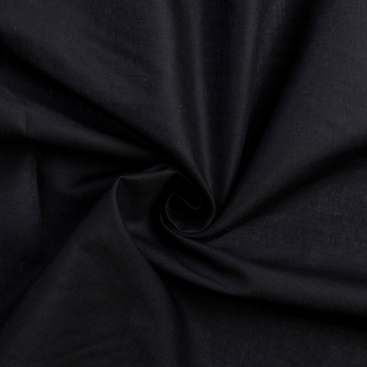 Batiste 100% coton - Noir