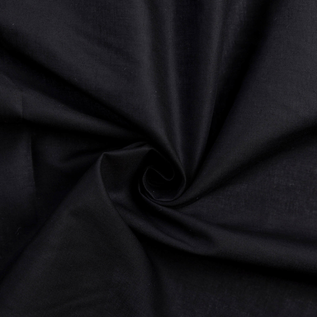 Batiste 100% coton - Noir