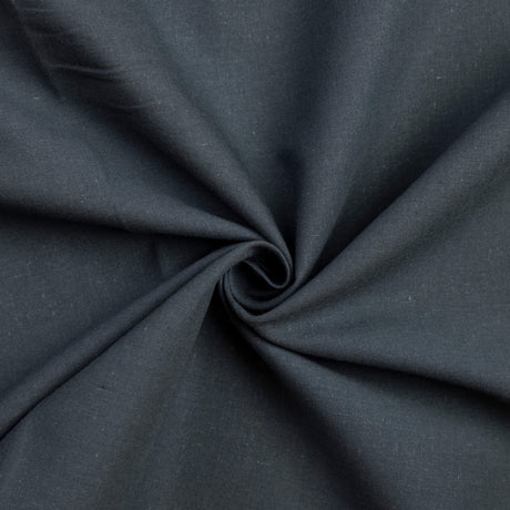 Cretonne 100% coton - Gris chiné