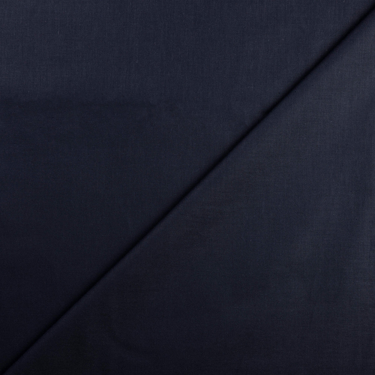 Batiste 100% coton - Bleu marine