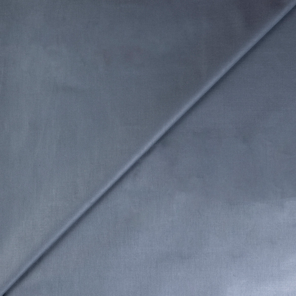 Toile chintz 100% coton - Bleu acier