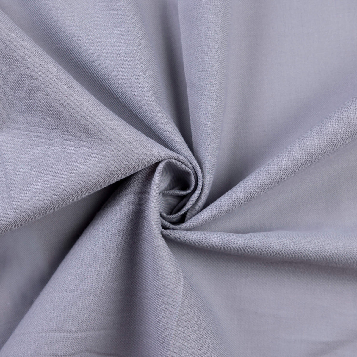 Gabardine souple 100% coton - Gris perle