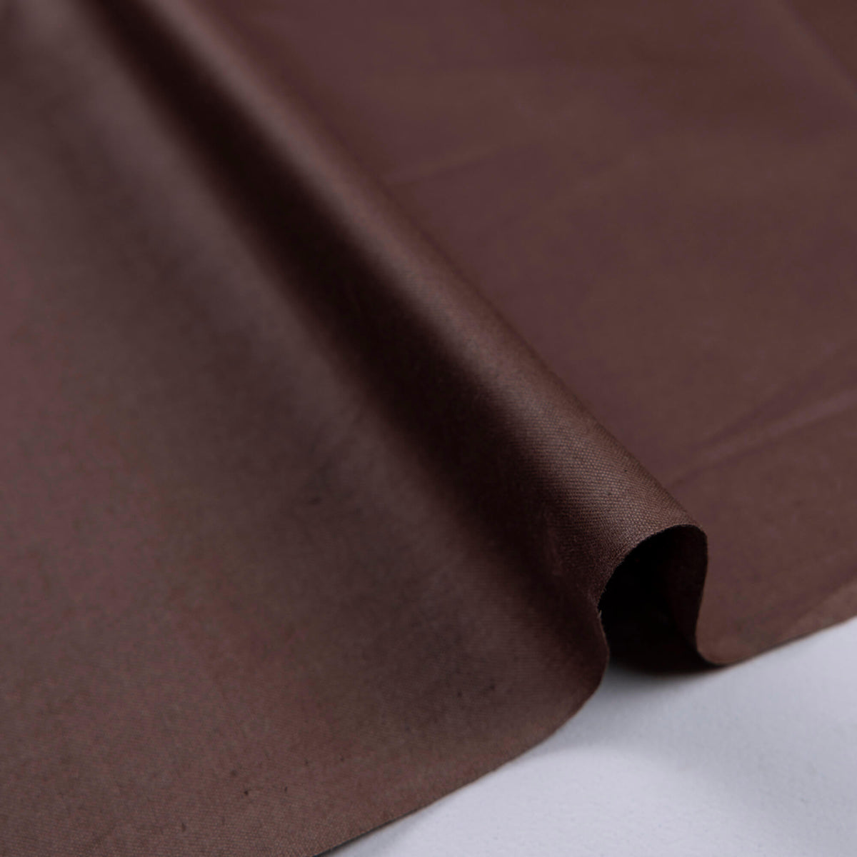 Toile chintz 100% coton - Chocolat