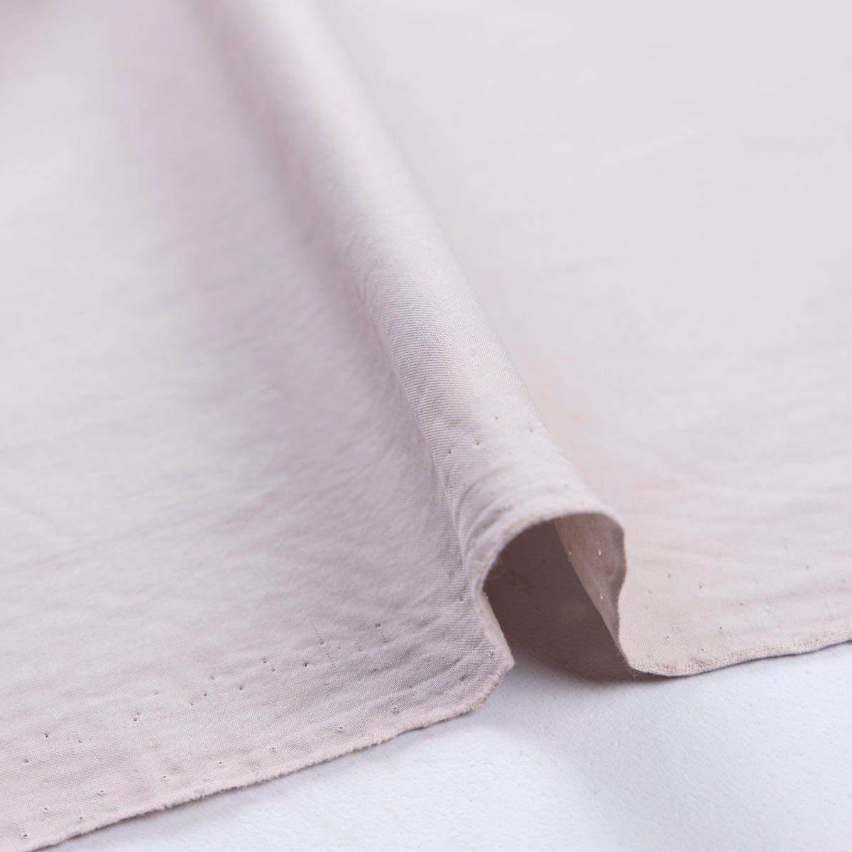 Gabardine légère 100% coton - Rose poudré