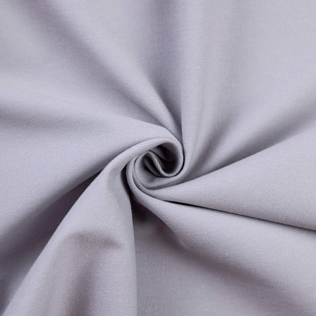 Gabardine 100% coton - Gris clair