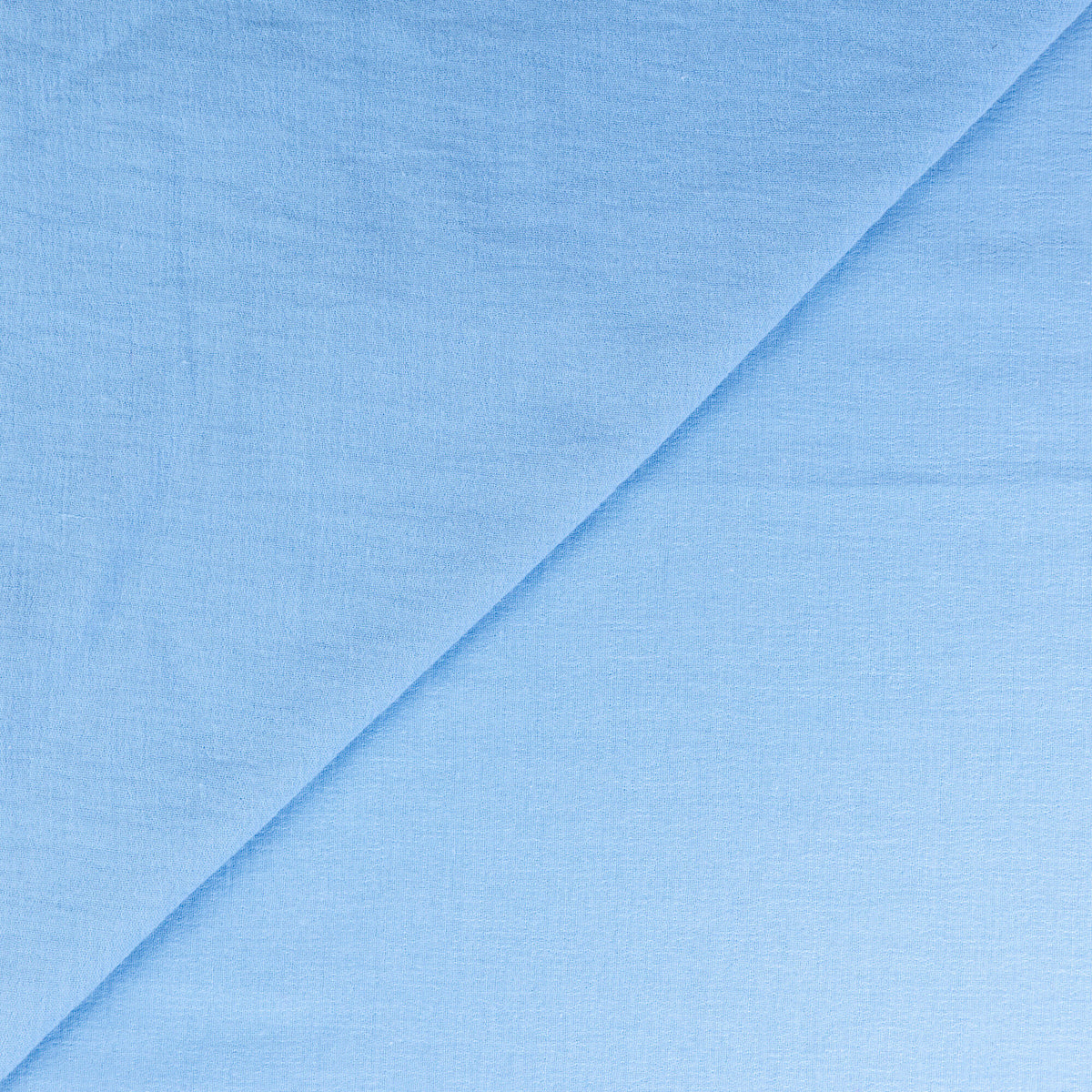 Gaze 100% coton - Bleu ciel