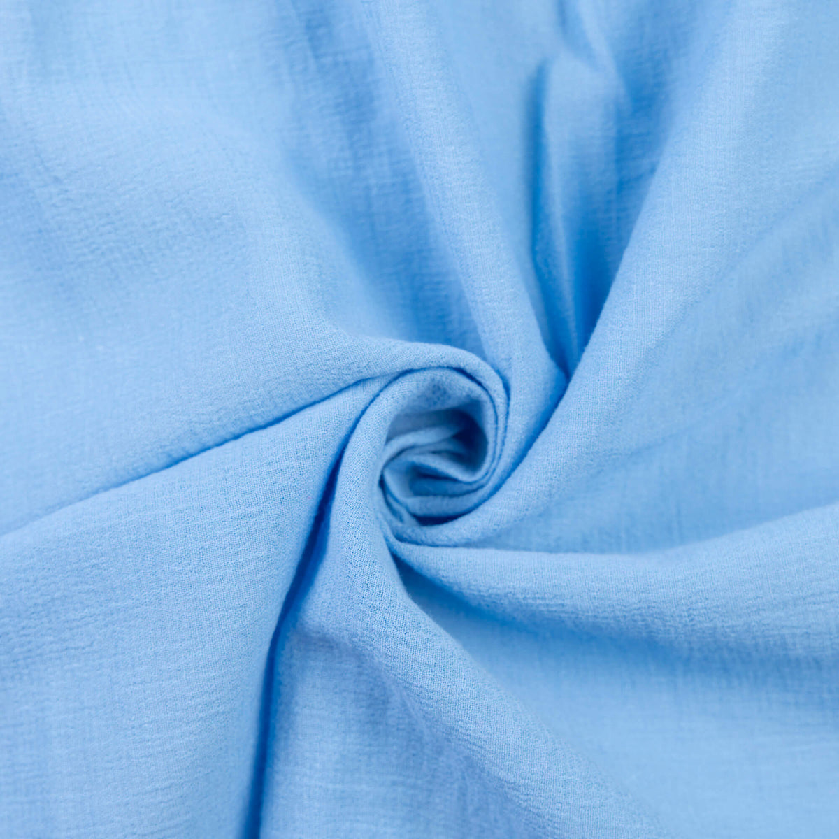 Gaze 100% coton - Bleu ciel