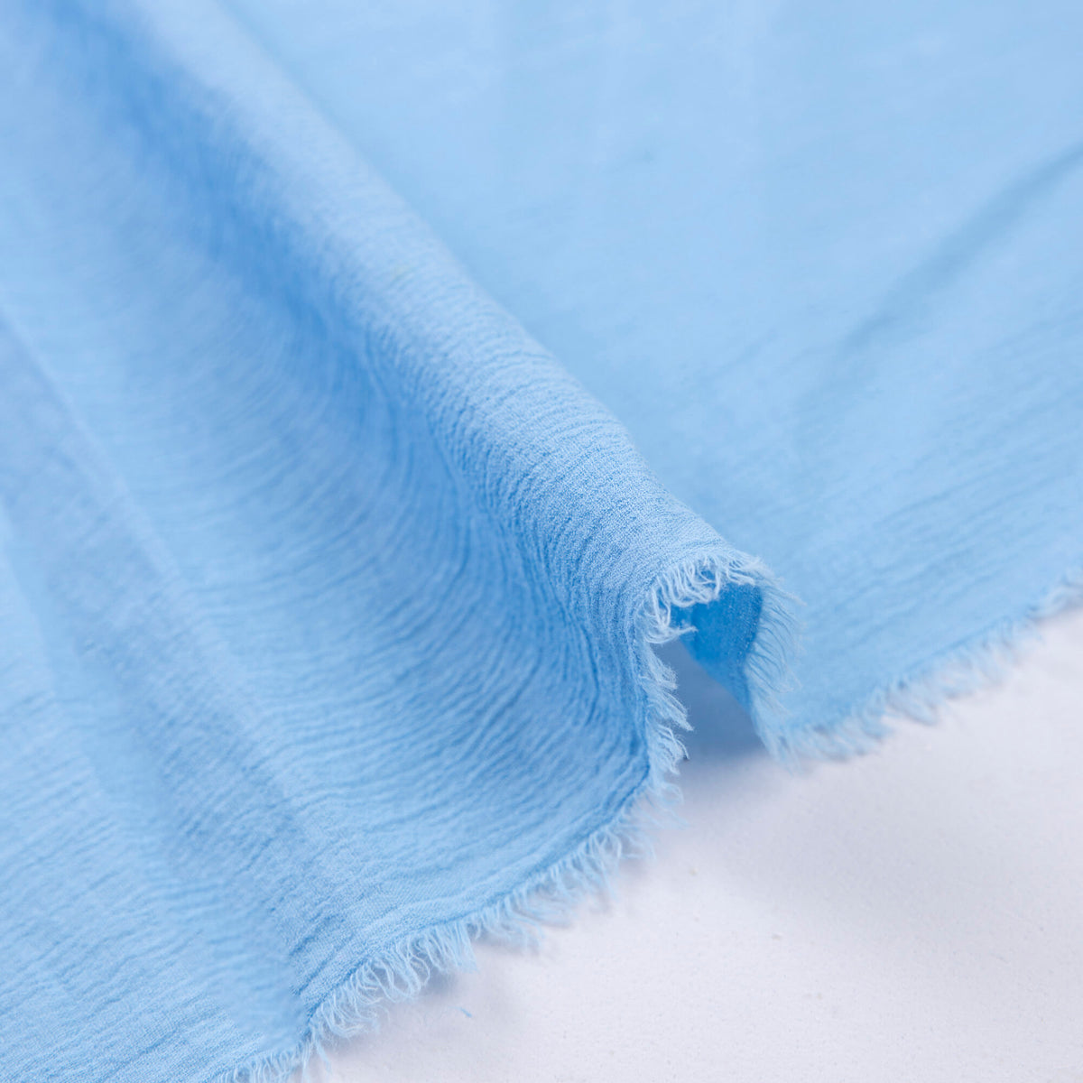 Gaze 100% coton - Bleu ciel