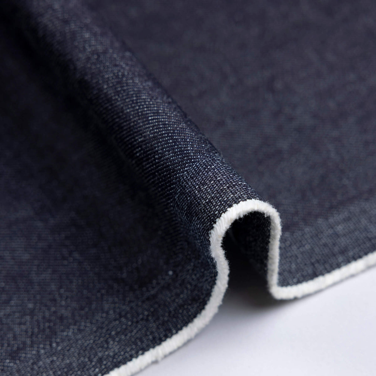 Toile denim japonaise coton & élasthanne - Bleu