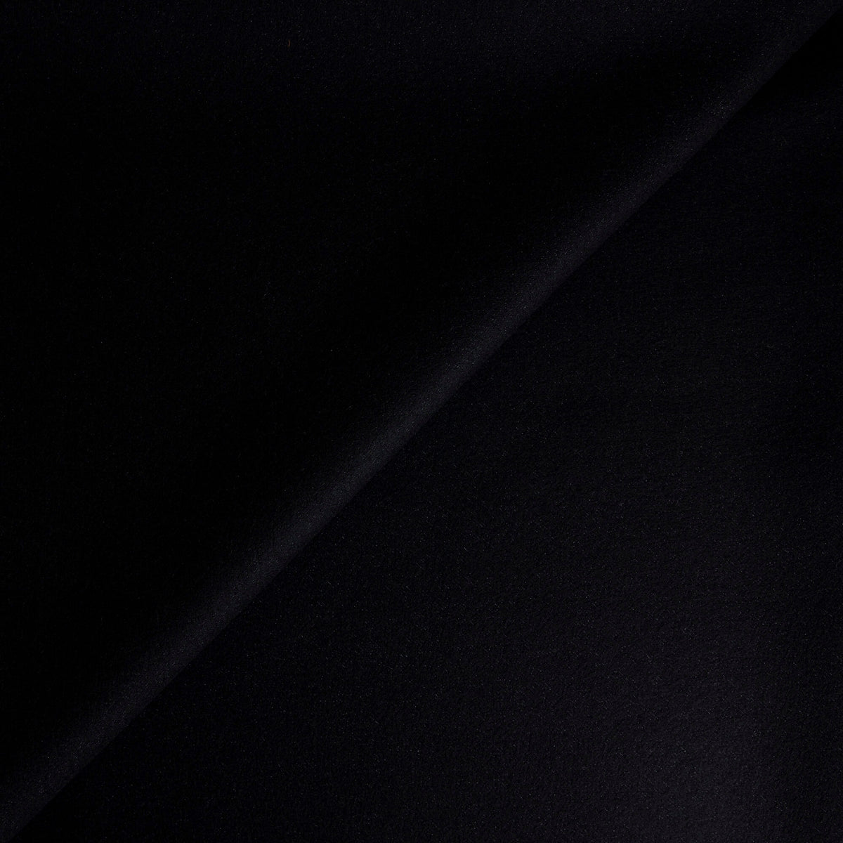 Drap de laine lamé - Noir