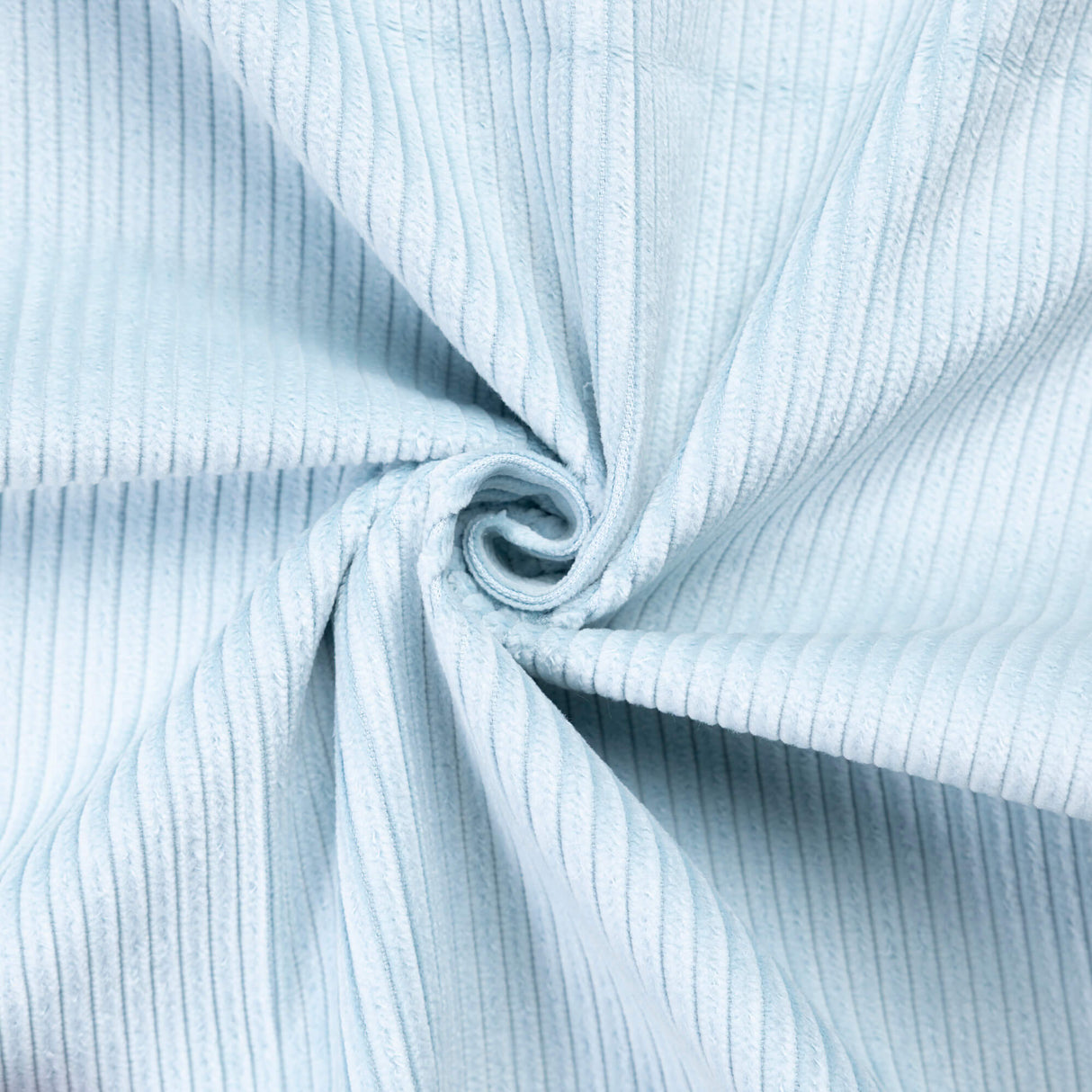 Velours cotele jumbo 100% coton - Vert d'eau