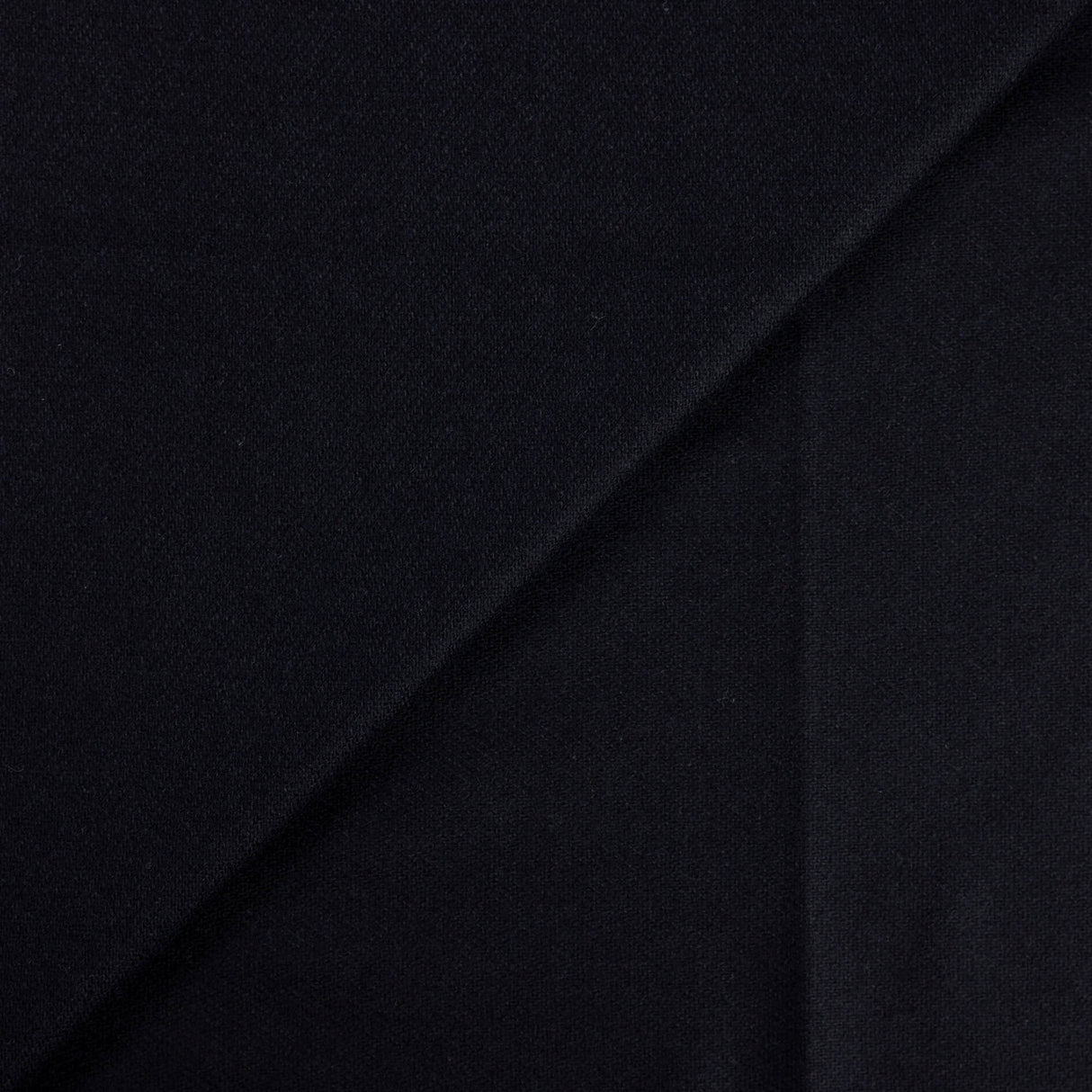 Flanelle de laine - Noir