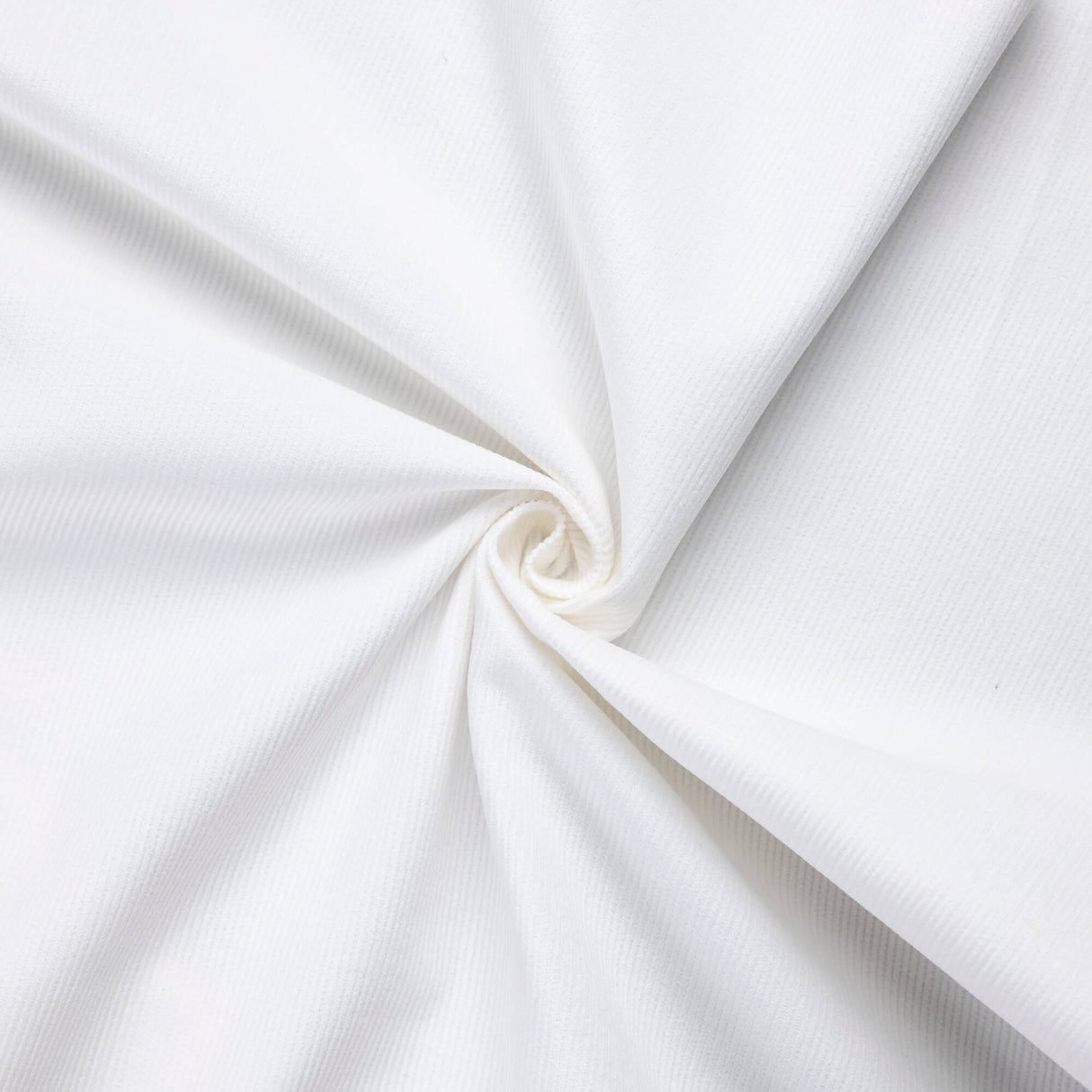 Velours milleraies 100% coton - Blanc cassé