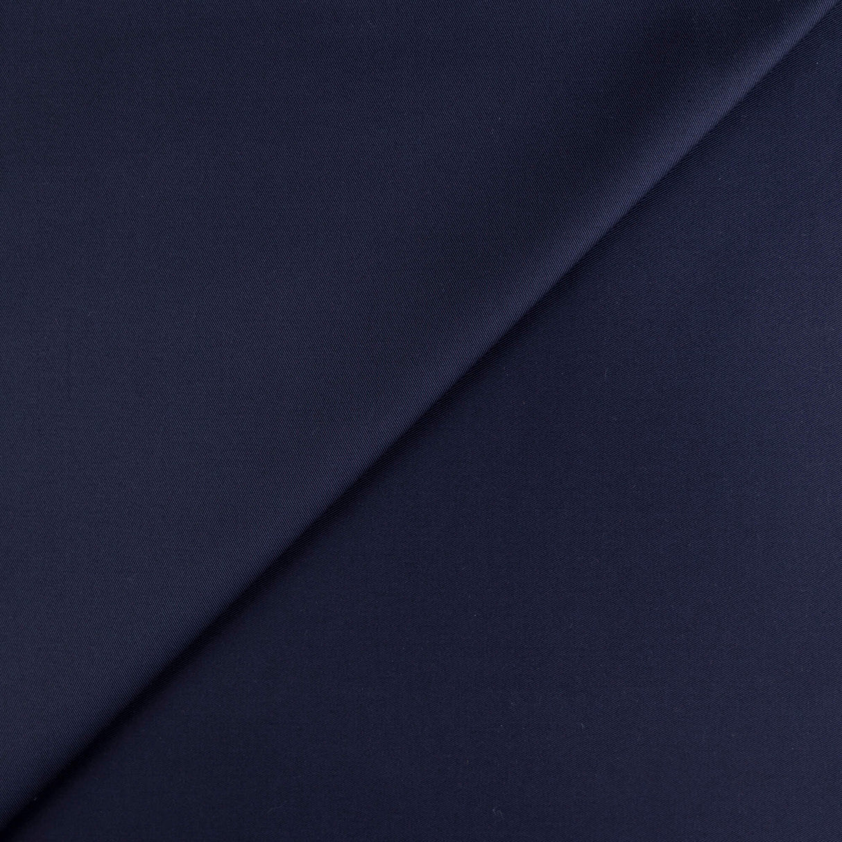 Gabardine coton & élasthanne – Marine
